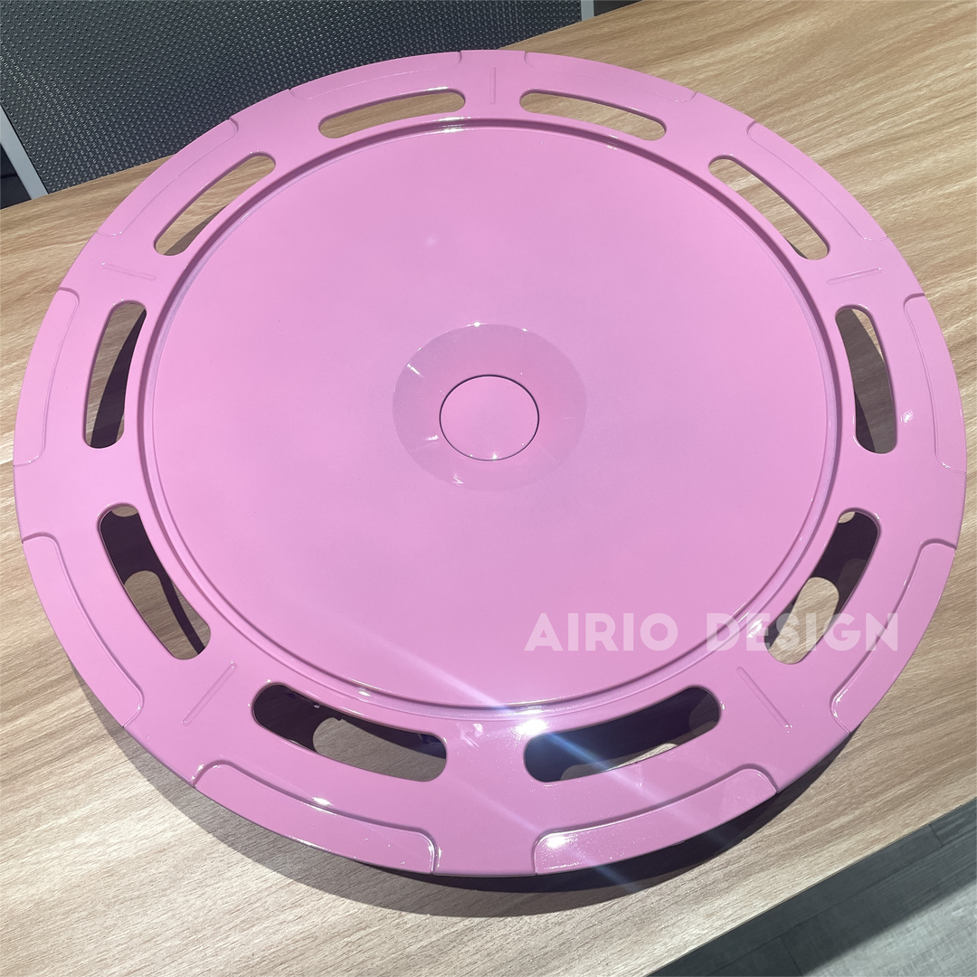 B4 Sakura Pink wheel covers for Tesla Model 3 18" or Model Y 19" hubcaps